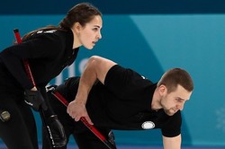 Российские керлингисты выиграли у команды Финляндии в третьем матче в дабл-миксте на Олимпиаде-2018