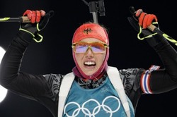Немецкая биатлонистка Дальмайер завоевала второе золото Олимпиады-2018