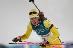 Шведская биатлонистка Оберг выиграла индивидуальную гонку на ОИ-2018 в Пхёнчхане