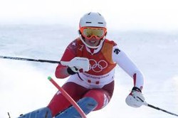 Швейцарская горнолыжница Мишель Жизен завоевала золото Олимпиады-2018 в комбинации