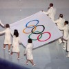 Сочи 2014: церемония открытия Олимпийских игр. Вынос Олимпийского флага.