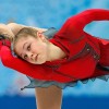 Сочи 2014, фигурное катание: командный турнир. Россиянка Юлия Липницкая выполняет произвольную программу