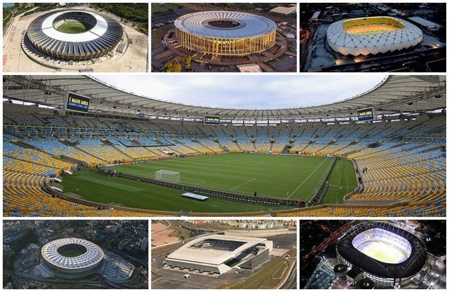 Рио 2016: олимпийские футбольные стадионы