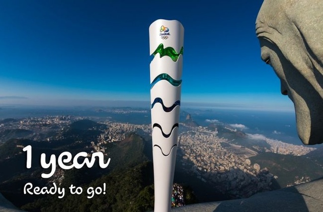 До старта XXXI-ых летних Олимпийских игр 2016 в Рио-де-Жанейро остался ровно один год