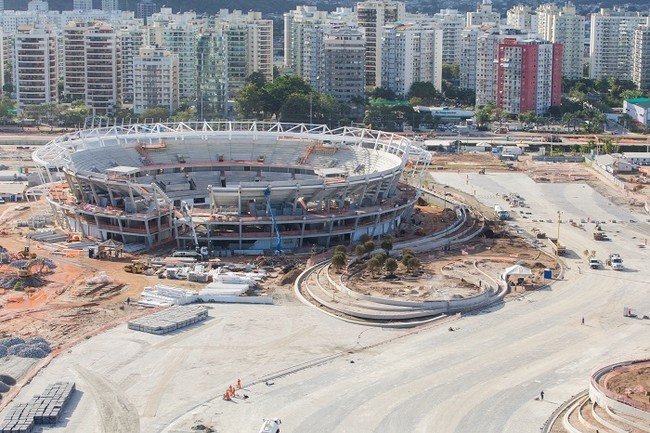 Олимпийские объекты «Рио 2016» за год до начала Олимпиады: Олимпийский Теннисный центр