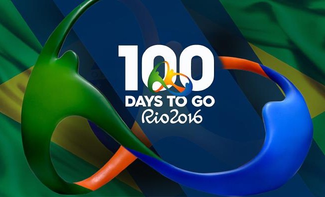 100 дней до старта XXXI летних Олимпийских игр 2016 года Рио-де-Жанейро