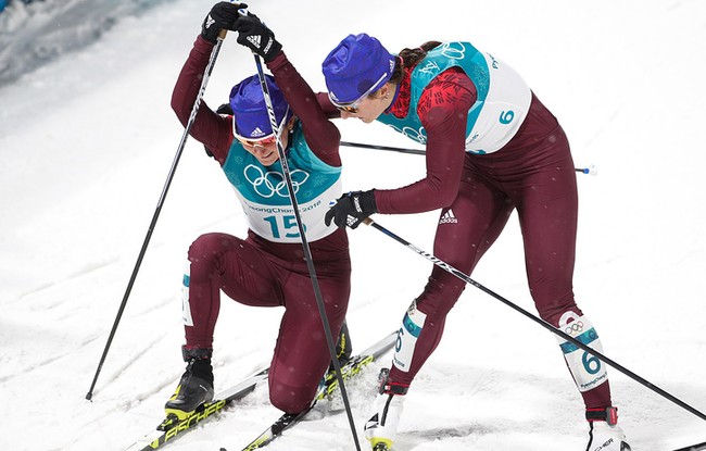 Российские лыжницы — бронзовые призёры Олимпиады-2018 в эстафете 4х5 км