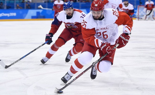 Российские хоккеисты вышли в финал олимпийского турнира в Пхёнчхане