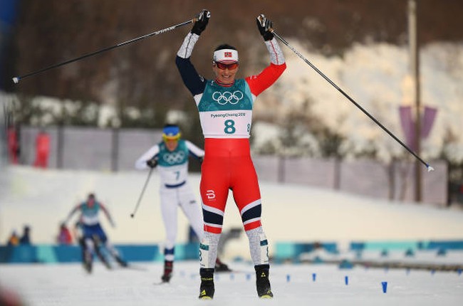 Норвежка Марит Бьёрген стала обладательницей последней золотой медали Олимпиады-2018