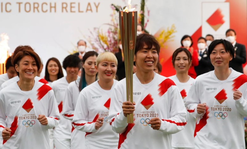 В Японии стартовала эстафета олимпийского огня Игр «Токио-2020»