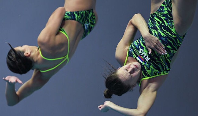 Россиянки не смогли завоевать олимпийскую лицензию в синхронных прыжках в воду с 3-х метрового трамплина