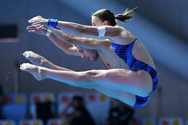 Беляева и Тимошинина не смогли завоевать олимпийскую лицензию в синхронных прыжках в воду с 10-метровой вышки