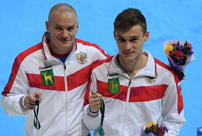 Россияне Кузнецов и Шлейхер завоевали олимпийскую лицензию в синхронных прыжках в воду с 3-х метрового трамплина