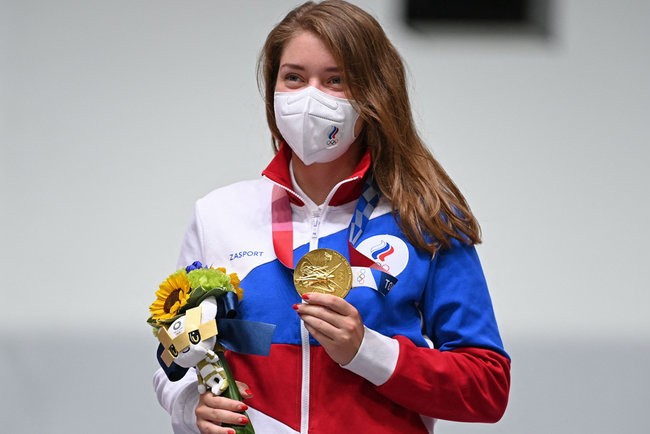 Россиянка Бацарашкина — Олимпийская чемпионка в стрельбе из пистолета с 25 метров