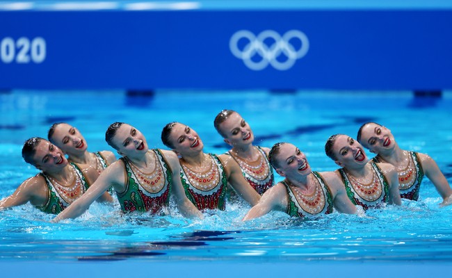Российские синхронистки — чемпионки Олимпийских игр в Токио в соревнованиях групп