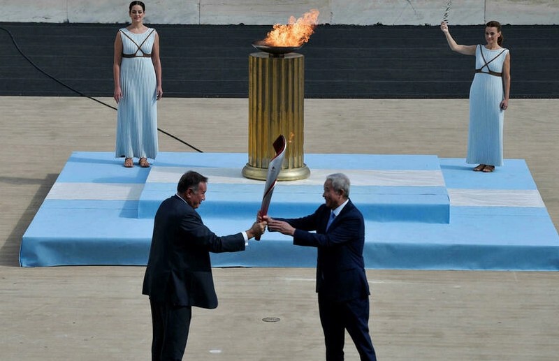 19.10.2021. Официальная церемония передачи олимпийского огня организаторам зимних Игр-2022 в Пекине