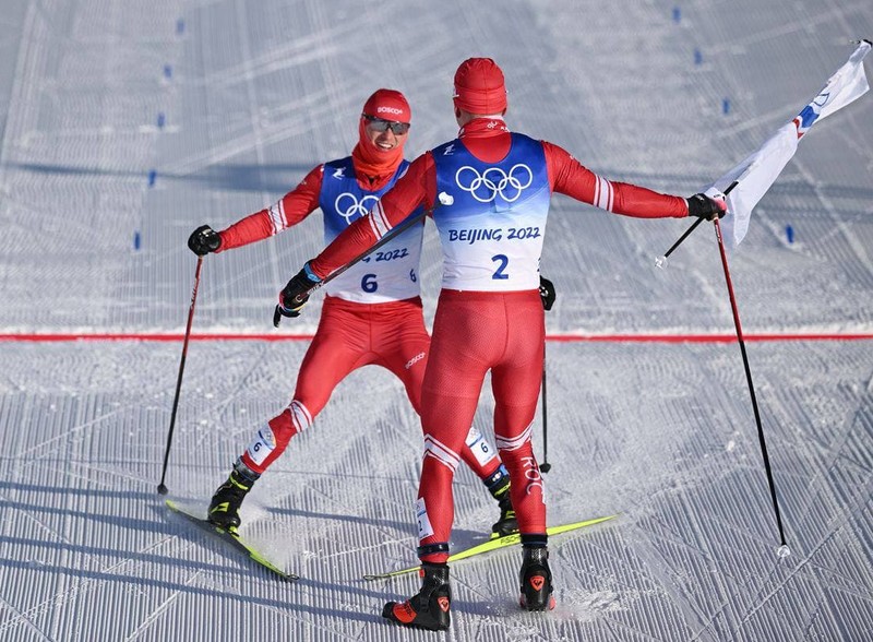 Денис Спицов: Лыжи работали здорово, это лыжи Непряевой, на которых она выступила накануне в скиатлоне