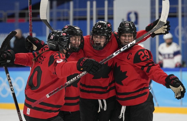 Канадские хоккеистки завоевали золото Олимпийских игр в Пекине