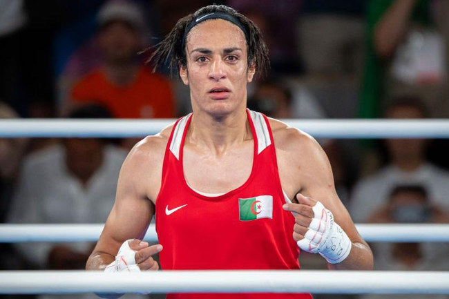 Победительница женского олимпийского турнира по боксу в Париже-2024 в весовой категории до 66 кг Иман Хелиф (Алжир)