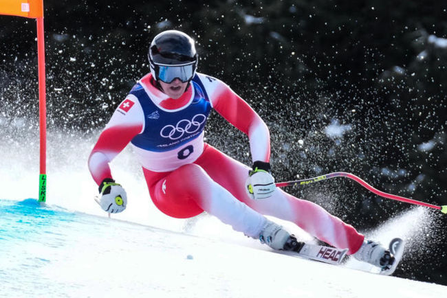 Швейцарский горнолыжник Франьо фон Алльмен выиграл супер-гигант и завоевал третье золото Олимпиады-2026