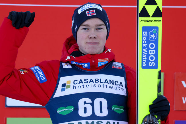 Норвежец Енс Лурос Офтебру&nbsp;— олимпийский чемпион 2026&nbsp;года в лыжном двоеборье