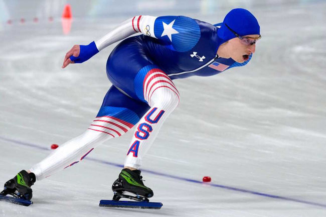 Американец Джордан Штольц завоевал второе золото Олимпиады-2026, победив на дистанции 500&nbsp;метров