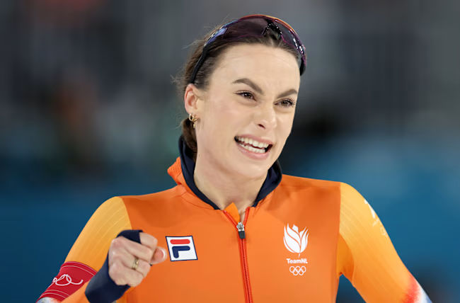 Конькобежка Фемке Кок с олимпийским рекордом выиграла дистанцию 500 метров на Играх-2026 в Италии Конькобежка Фемке Кок с олимпийским рекордом выиграла дистанцию 500 метров на Играх-2026 в Италии