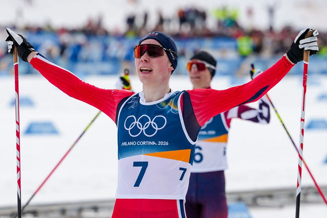 Норвежский двоеборец Енс Лурос Офтебру завоевал второе золото Олимпиады-2026 года в лыжном двоеборье Норвежский двоеборец Енс Лурос Офтебру завоевал второе золото Олимпиады-2026 года в лыжном двоеборье