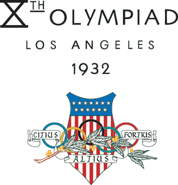 Логотип, эмблема Олимпийских Игр Лос Анджелес 1932
