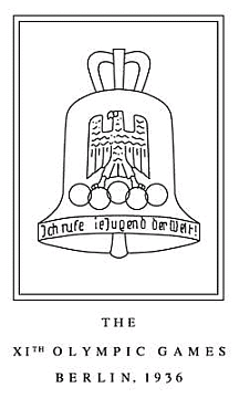 Логотип, эмблема Олимпийских Игр Берлин 1936