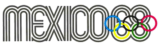 Логотип, эмблема Олимпийских Игр Мехико 1968