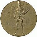 Олимпийская медаль Антверпен 1920