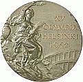 Олимпийская медаль Хельсинки 1952