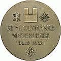 Олимпийская медаль Осло 1952
