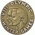Олимпийская медаль Скво Велли 1960