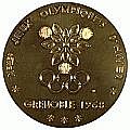 Олимпийская медаль Гренобль 1968