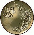 Олимпийская медаль Лейк Плэсид 1980