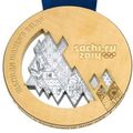 Олимпийская медаль Сочи 2014