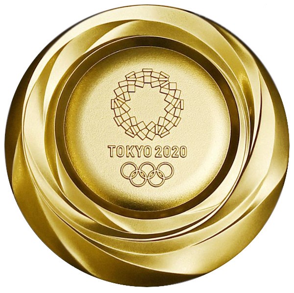 Олимпийская медаль: Токио 2020. Olympteka.ru