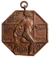 Сент Луис 1904: памятная медаль, медаль участника Олимпийских Игр