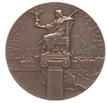 Стокгольм 1912: памятная медаль, медаль участника Олимпийских Игр