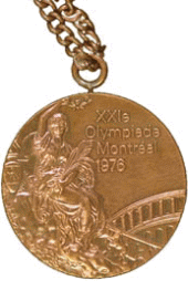 Монреаль 1976: Олимпийская медаль
