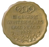Лейк Плесид 1932: Олимпийская медаль