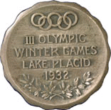Лейк Плесид 1932: Олимпийская медаль