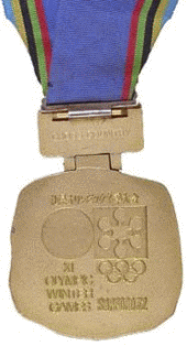 Саппоро 1972: Олимпийская медаль