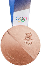 Милан - Кортина д`Ампеццо 2026: Олимпийская медаль
