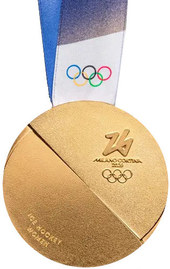 Милан - Кортина д`Ампеццо 2026: Олимпийская медаль