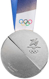 Милан - Кортина д`Ампеццо 2026: Олимпийская медаль