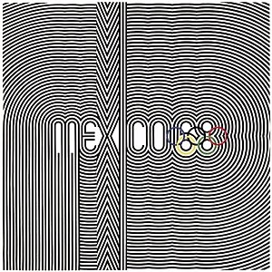 Олимпийский постер, плакат Мехико 1968