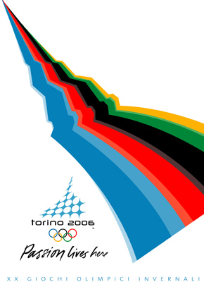 Олимпийский постер, плакат Турин 2006